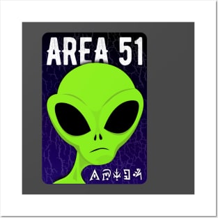 Area 51 Posters and Art